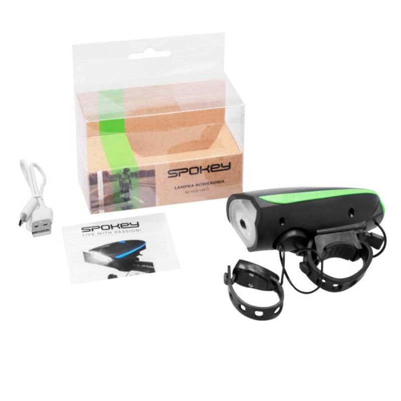 Spokey Raini SPK-942714 bicycle light with horn Accessories/Bicycle/Akcesoria rowerowe Your Sports Performance