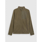 Polartec regular men's fleece with stand-up collar 4F 4FWAW25TFLEM333-43S 4f