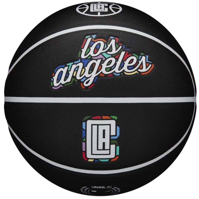 Wilson NBA Team City Collector Los Angeles Clippers Ball WZ4016413ID basketball Accessories/Balls/Basketball Your Sports Performance