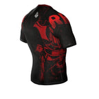 The "Warrior" compression rashguard is made of DBX MORE DRY M material. ODZIEŻ - Koszulki treningowe Your Sports Performance