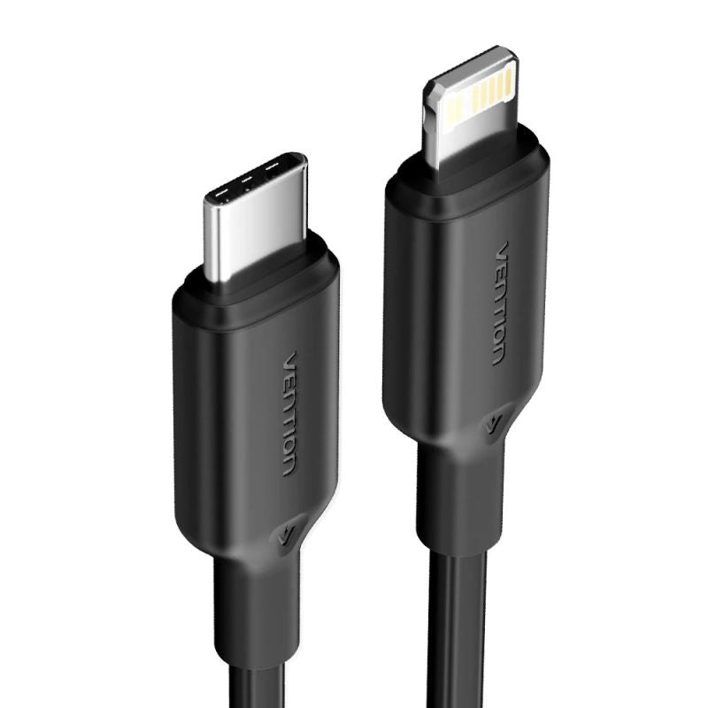 USB-C to Lightning Cable 3A 480Mbps 1m Black In preparation Your Sports Performance