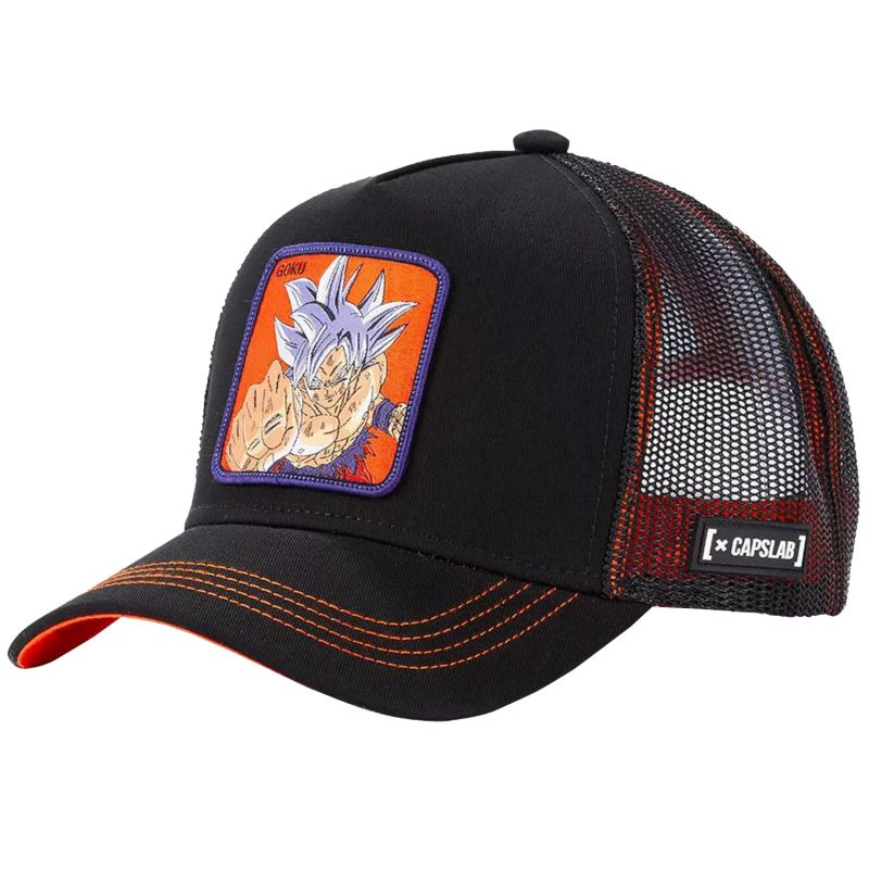 Capslab Dragon Ball Super Goku Trucker Cap CL-DBS-1-ULT2 Clothing/Lifestyle/Capslab Your Sports Performance