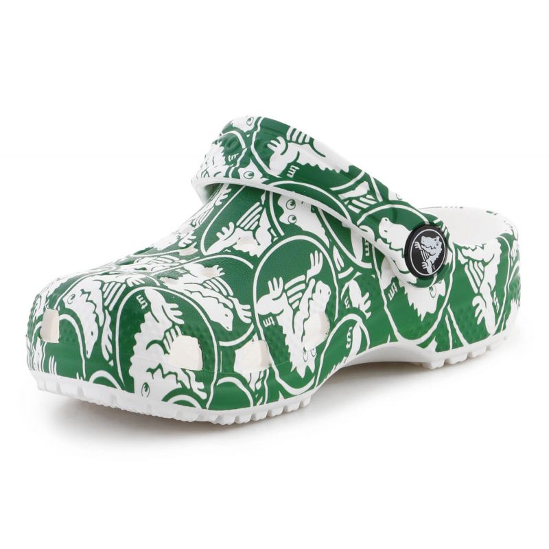 Crocs Classic Duke Print Clog 210008-3WH Footwear/Swimming/Unisex/Klapki/chodaki Crocs