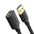 Ugreen extension cable USB 3.0 (female) - USB 3.0 (male) adapter 1m (black) Kable i adaptery/Kable USB Your Sports Performance