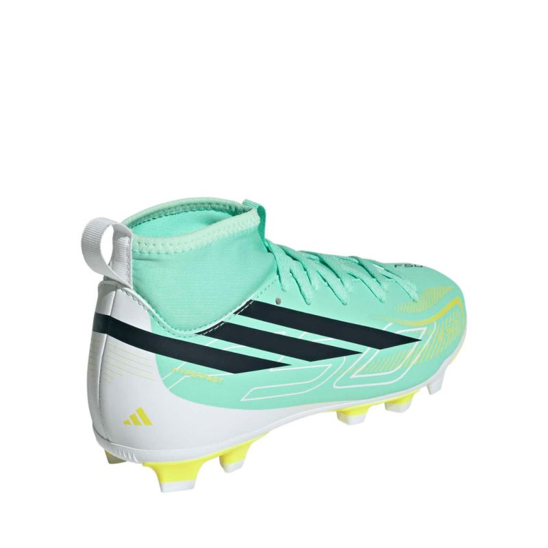adidas F50 Hyperfast Club Mid FG/MG LA3943 Kids' Soccer Shoes