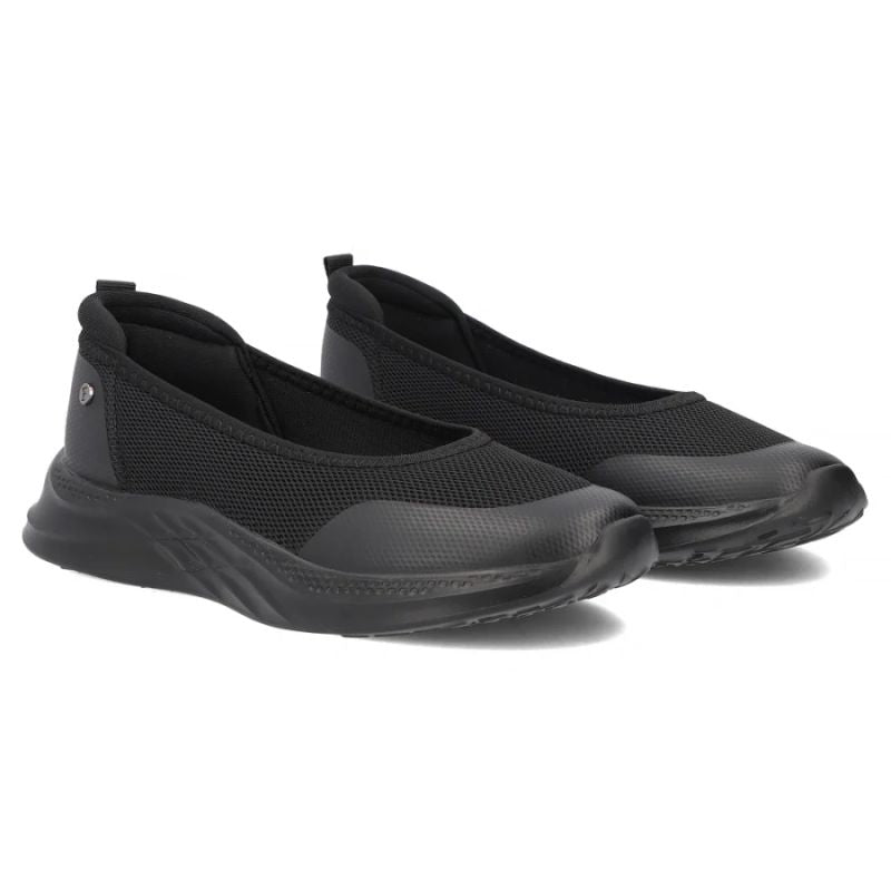 Black Filippo DP7599 textile platform shoes Filippo