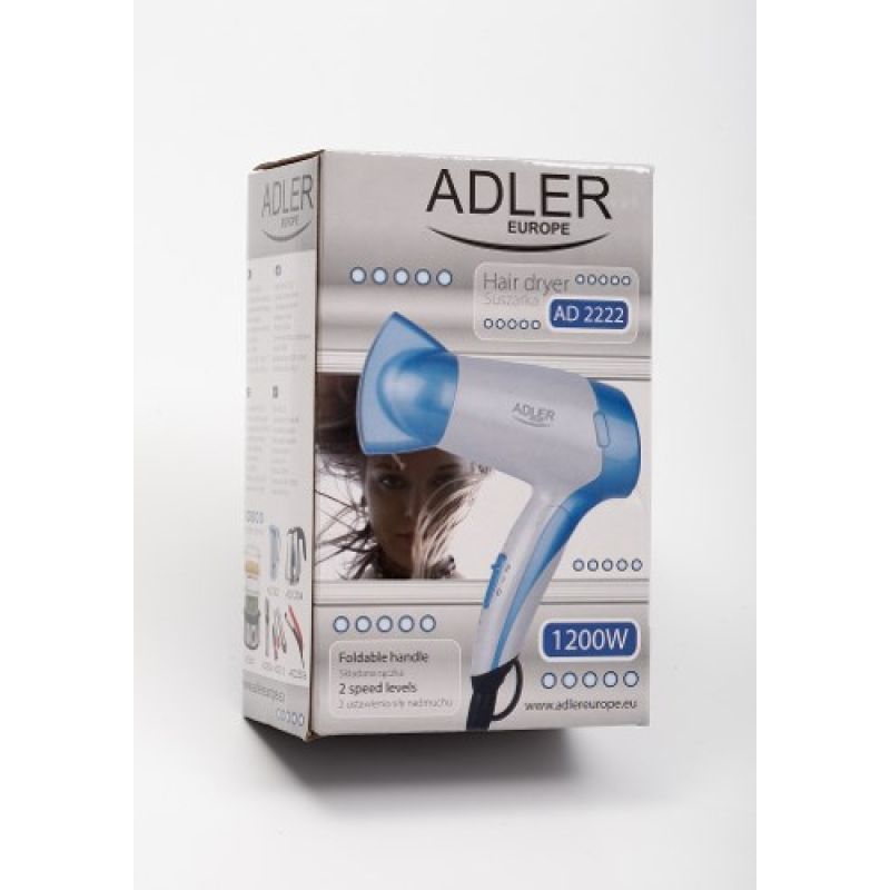 Adler AD 2222 hair dryer (1200W; white) AGD - Produkty/Suszarki do włosów Your Sports Performance