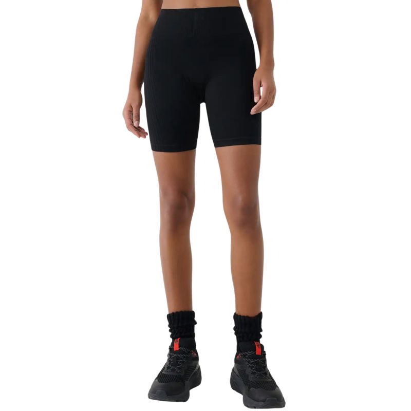 Women's shorts 4F FNK F087 deep black 4FWSS26TFSTF087 20S