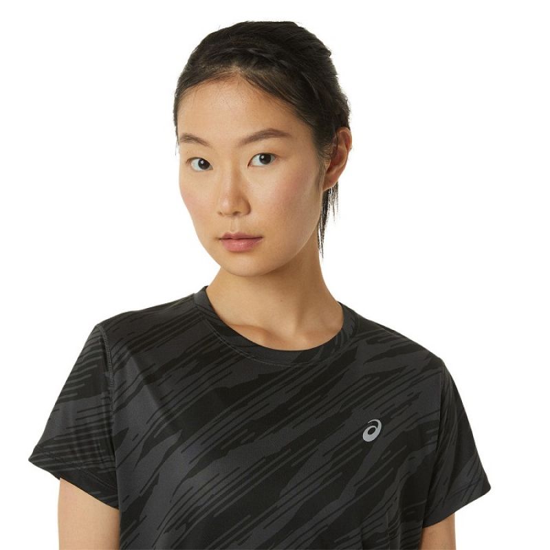 Asics Core All Over Print SS Top W 2012C646020 Clothing/Running Asics