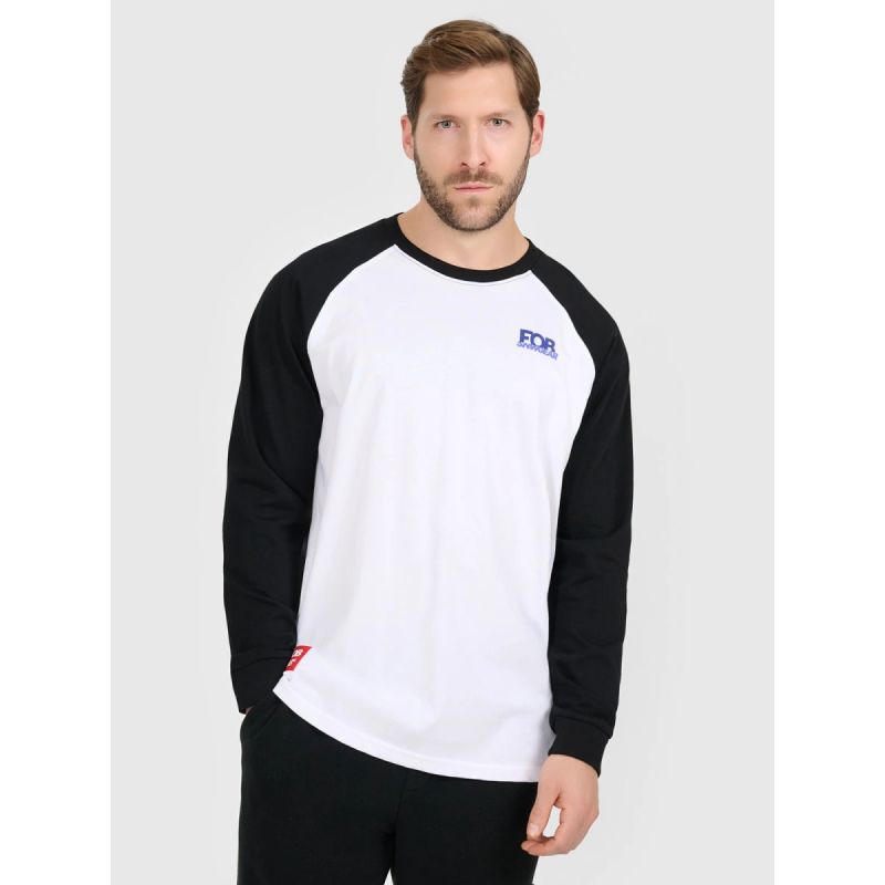 Men's oversize longsleeve 4F 4FRAW25TLONM633-10S *Kategoria tymczasowa Your Sports Performance