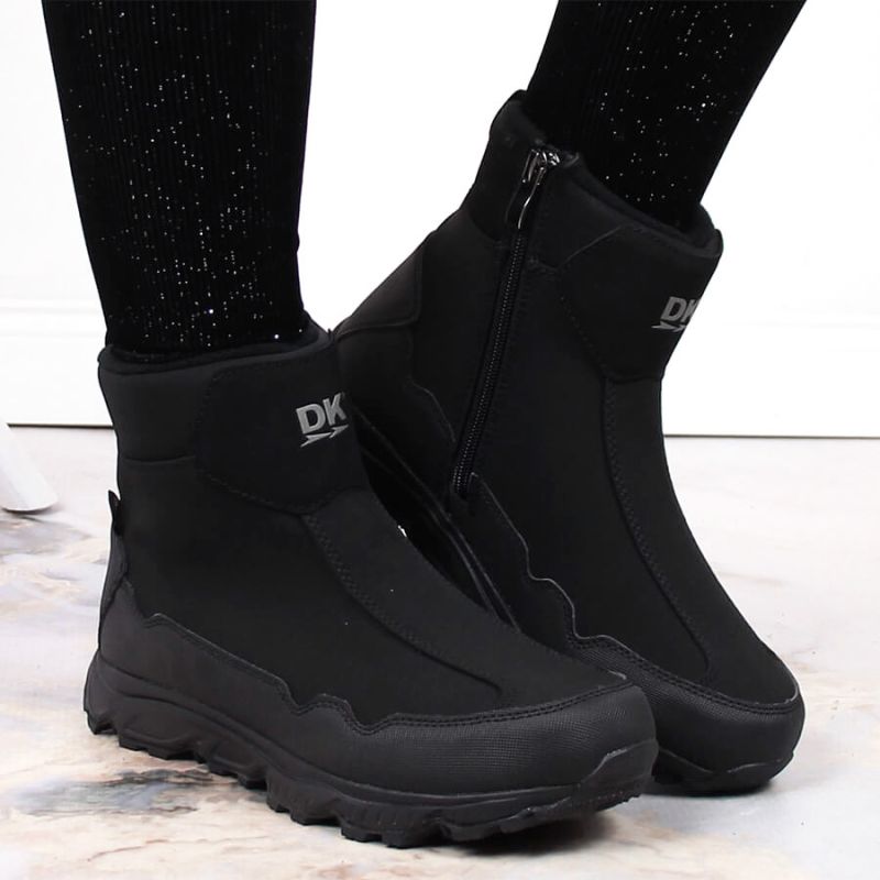 DK Jr DK58A Waterproof Insulated Snow Boots, Black Footwear/Outdoor/Big Star Your Sports Performance