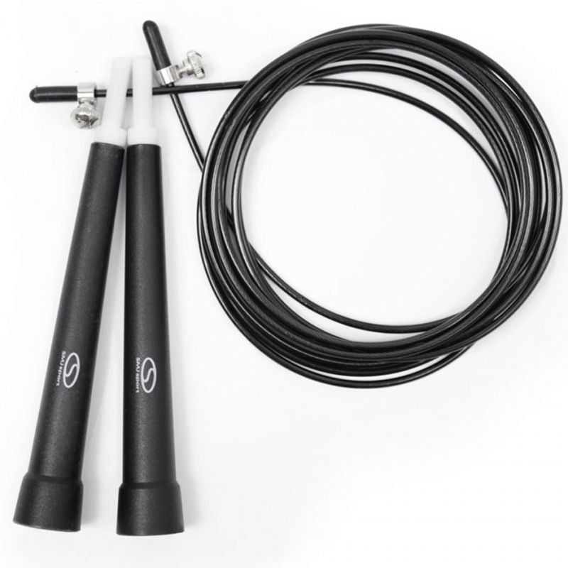 Skipping rope SMJ Speed Jump 3m black JR028 Accessories/Training equipment Your Sports Performance
