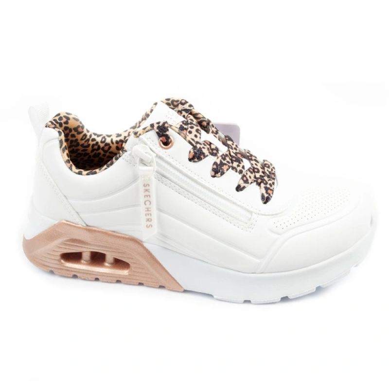 Skechers Uno Lite 2.0 white youth sports shoes