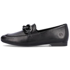 Comfortable leather shoes with a chain Remonte W RKR645, black Footwear/Lifestyle/Rieker Your Sports Performance