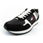 Tommy Hilfiger Men's Tjm Runner Casual Black Sneakers Tommy Hilfiger