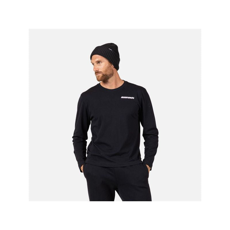 ROSSIGNOL Men's Long Sleeve Tee Black