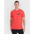 Men's regular printed T-shirt 4F 4FWSS25TTSHM1984-63S 4f
