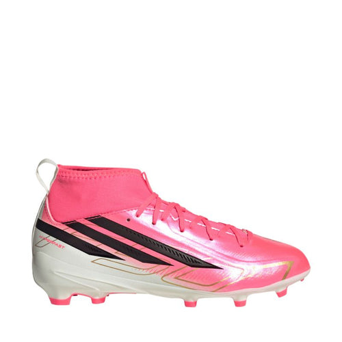 Adidas F50 Hyperfast League Mid FG Kids Soccer Shoes Pink KK1315 adidas