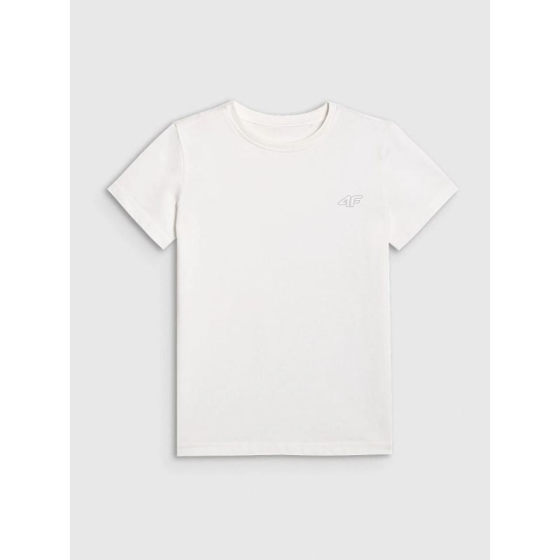 Regular plain T-shirt (SET OF 2) for children 4F 4FJRAW25TTSHU3157-91S *Kategoria tymczasowa Your Sports Performance