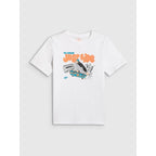 Boy's cotton T-shirt 4F 4FJRSS26TTSHM4171-10S