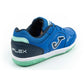 Joma Top Flex 2604 indoor football shoes for kids, blue