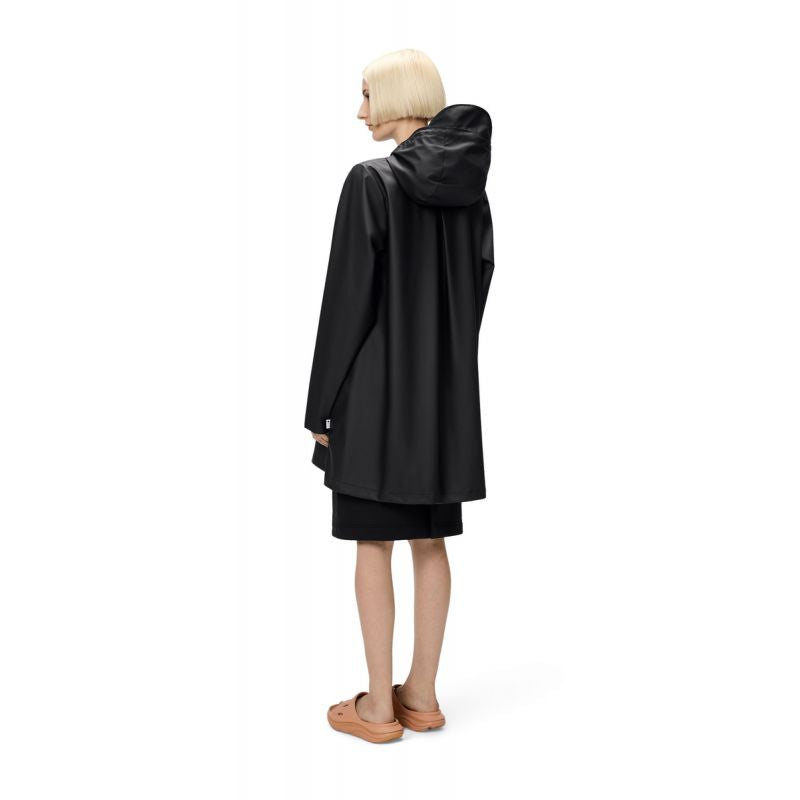 Rains A-Line Jacket W3 W 18050 01 Raincoat Clothing/Outdoor/Rains Your Sports Performance