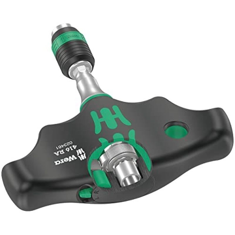 Wera 05023461001 Ratchet Wrench 0 pcs Black, Green Odzież ochronna i BHP/Rękawice Your Sports Performance