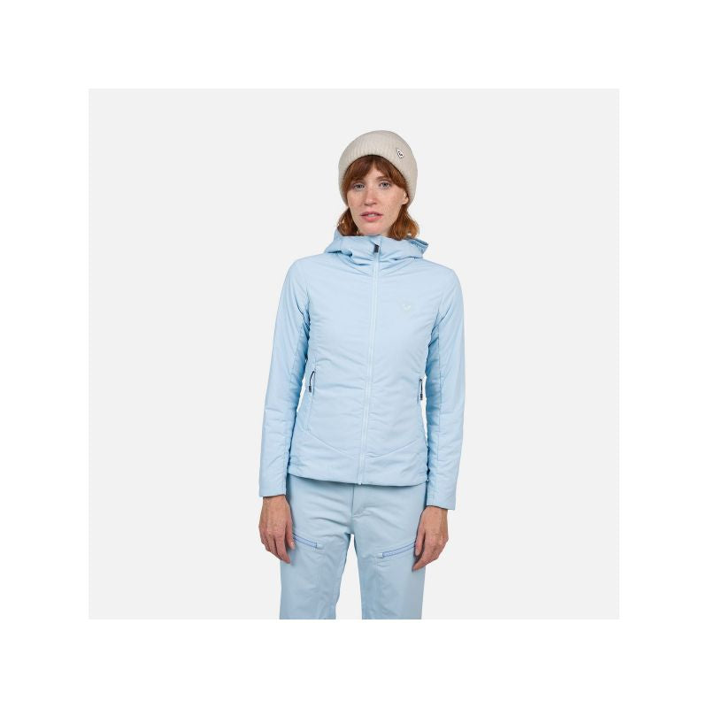 Rossignol W Opside Hoodie Jkt Jacket Blue Import z PMSport Your Sports Performance