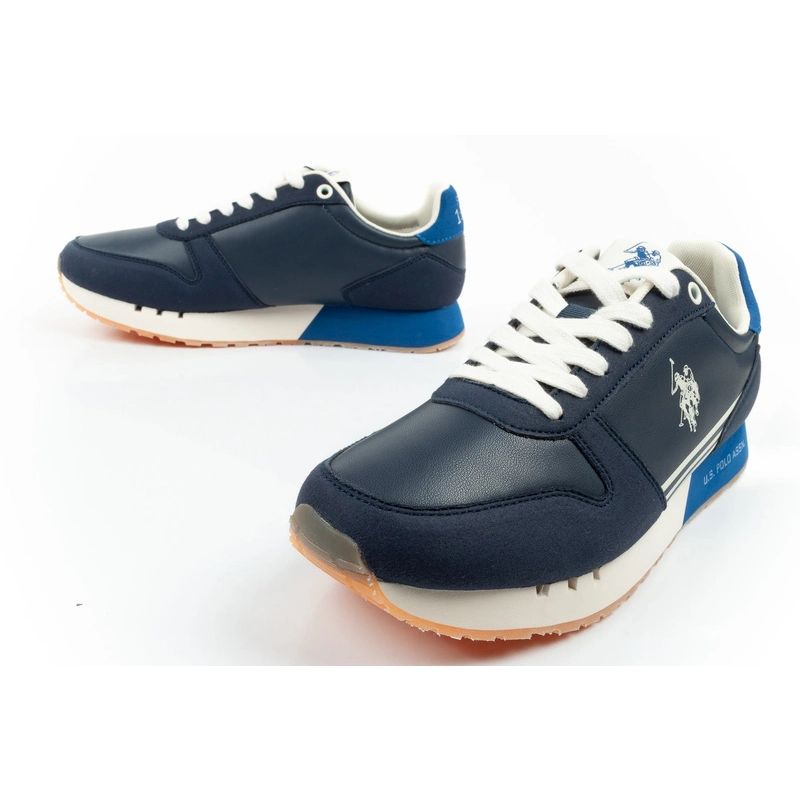 US Polo Assn sports shoes sneakers men's fashionable comfortable blue Your Sports Performance