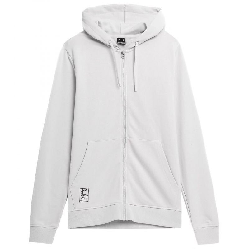Sweatshirt 4F M 4FSS23TSWSM267 warm light gray Clothing/Training 4F