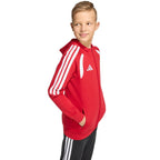 adidas Tiro 26 League Sweat Full Zip Hoodie for Kids Red KF9101