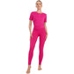 Women's leggings 4F FNK F369 pink 4FWAW25TFTIF369 54S In preparation Your Sports Performance