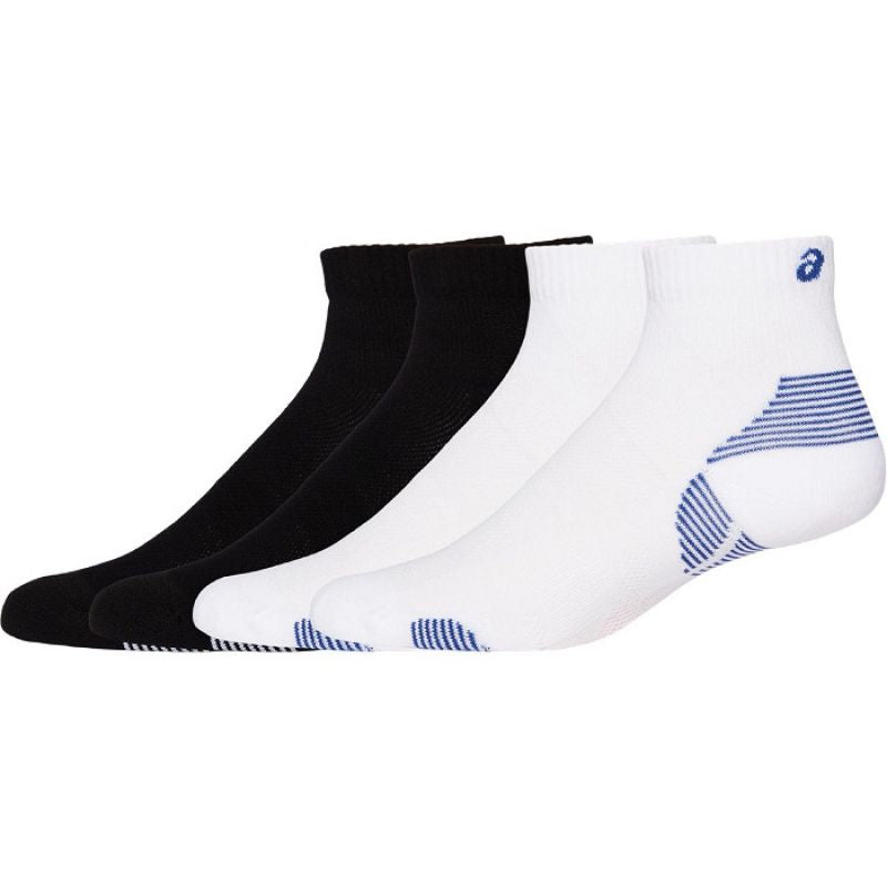 Asics 2PPK Cushion Run Quarter Sock 3013A800001 Clothing/Running Asics