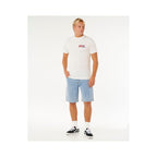 Men's T-shirt RIP CURL Desti Animals Tee white