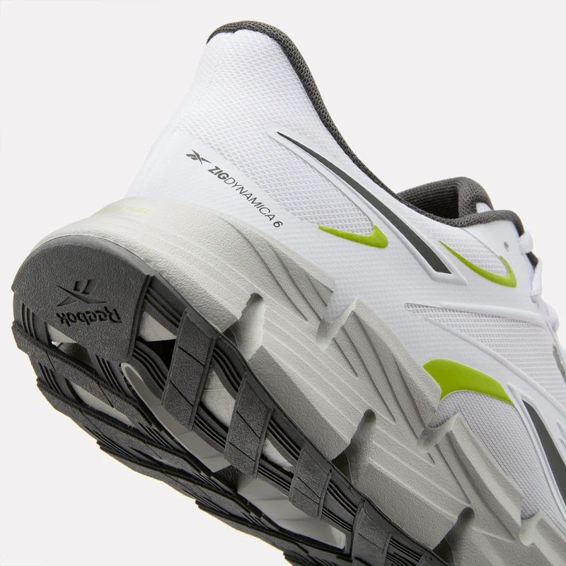 Reebok ZIG DYNAMICA 6 WHITE/GRAY sneakers (100244518) Reebok