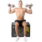 Dumbbells in a case HMS STC21 2 x 10 kg chrome In preparation Your Sports Performance
