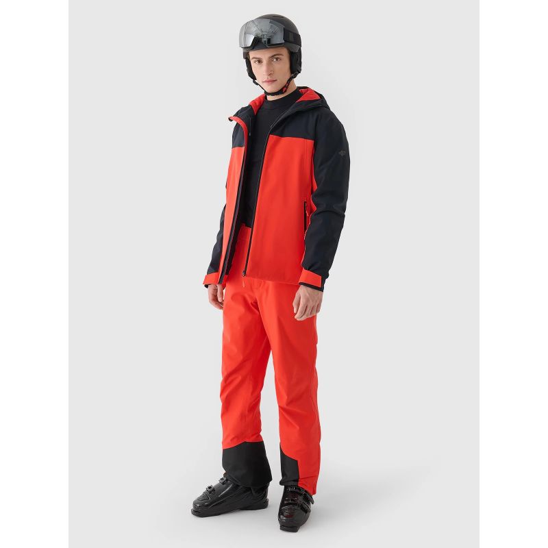 Ski pants with suspenders, membrane 5000, men's, 4F 4FWAW24TFTRM0756-62S Clothing Your Sports Performance