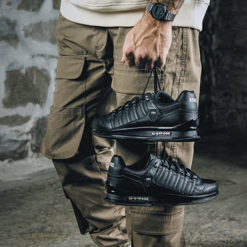 K-Swiss Rinzler GT men's sports shoes sneakers black (08907-010-M) In preparation Your Sports Performance