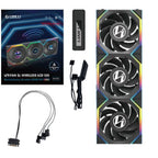Lian Li UNI FAN SL Wireless LCD 120 Reverse Blade Computer Case Fan 12 cm Black 3 pcs. Chłodzenie/Chłodzenie - wentylatory Your Sports Performance