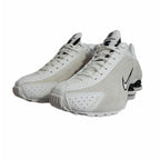 Nike Shox R4 Summit White/Light Orewood Brown Beige Women's Sports Shoes - HQ7739-100 Nike