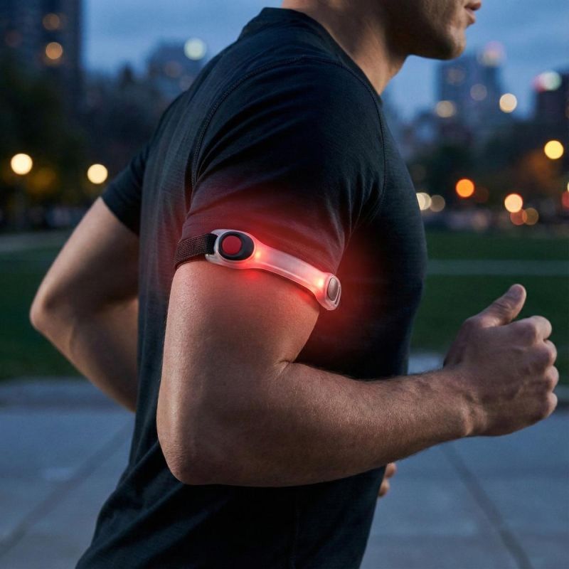 PURE 2 IMPROVE LED REFLECTIVE ARM OR LEG WRISTBAND Sport/Bieganie/Akcesoria Your Sports Performance