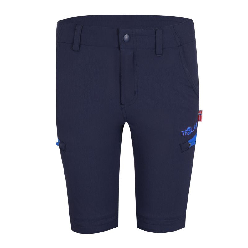 Trollkids Kids Kjerag Zip-Off Pants navy/medium blue (177-117) In preparation Your Sports Performance