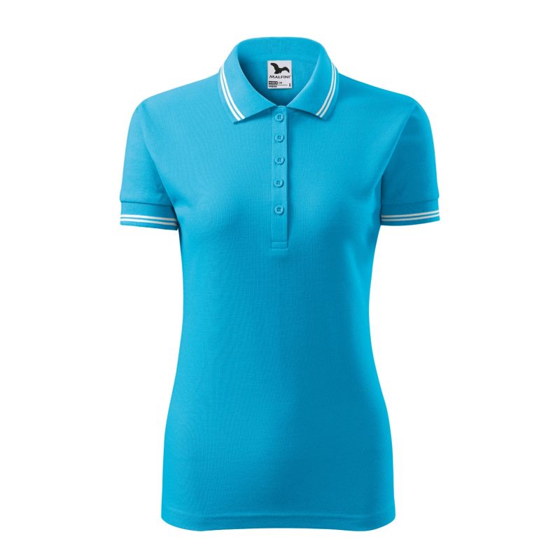 Polo shirt Adler Urban W MLI-22044 turquoise Clothing/Lifestyle/T-shirts/Adler Your Sports Performance