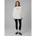 Women's oversize sweatshirt without hood 4F 4FRSS26TSWSF2993-11S 4f
