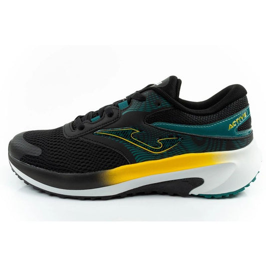Joma men's Active running shoes, comfortable and durable, black and blue Joma