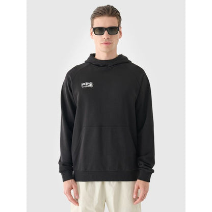 Men's sweatshirt with hood, open, 4F 4FRAW24TSWSM2072-20S 4f