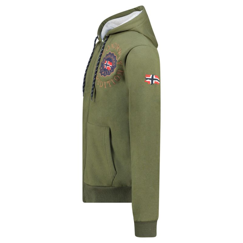Geographical Norway Geganto DB 100 M sweatshirt WZ3028H/GN-Kaki Clothing/Outdoor/Geographical Norway Your Sports Performance