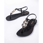 Ipanema Sandal Class women's fashionable black and gold flip-flops In preparation Your Sports Performance