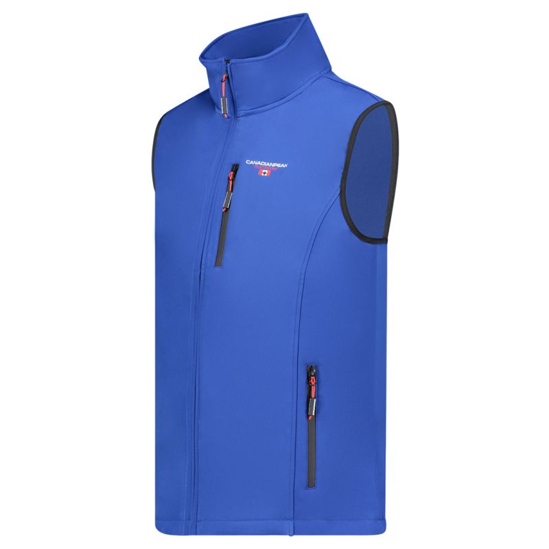 Canadian Peak softshell vest VAKITEAK RM ROYAL BLUE MEN 009 (RBMWY9255H/CP-BLEU ROYAL) Canadian Peak