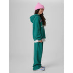 Girls' loose sweatshirt with hood 4F 4FJKAW26TSWSF3136-46S